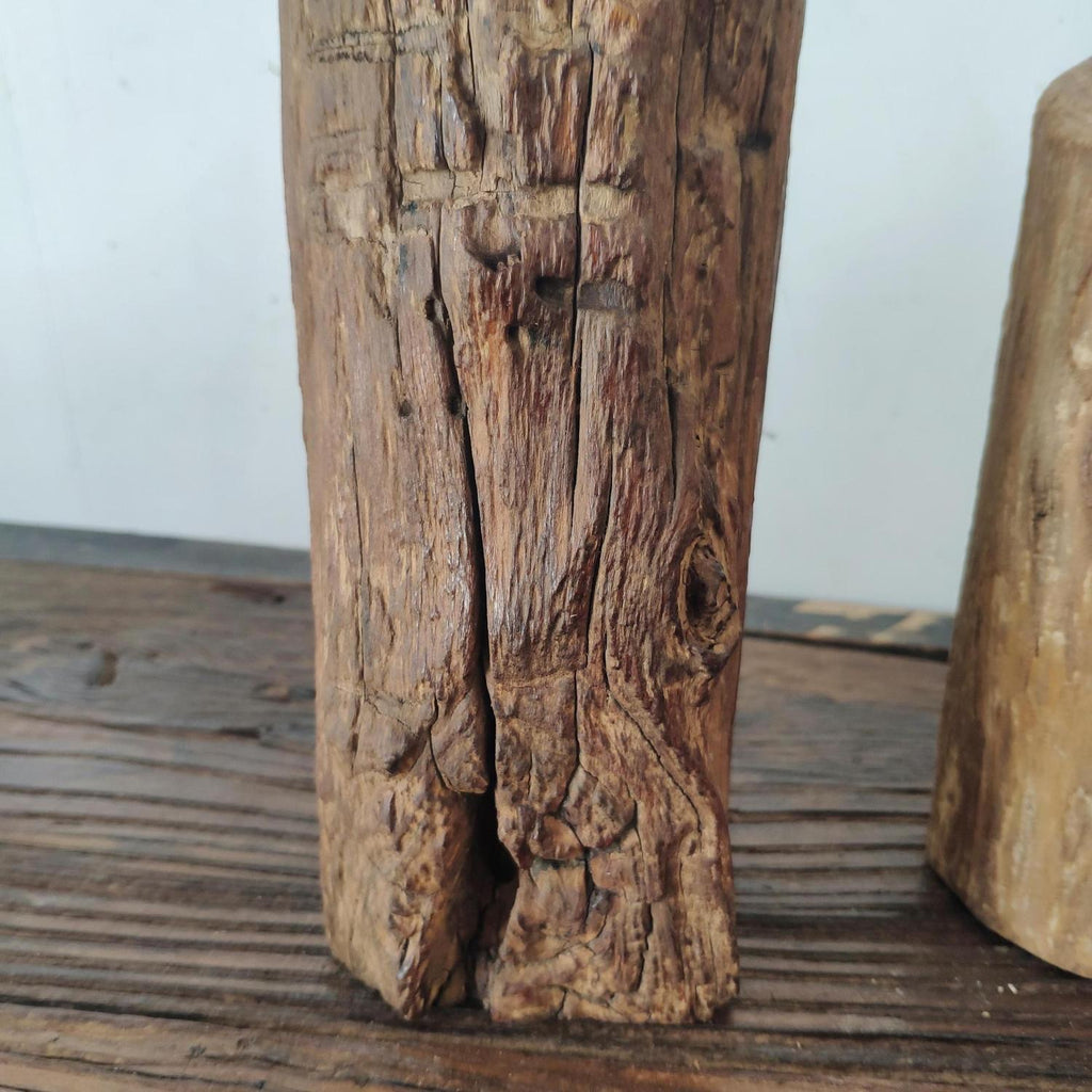 Solid wood texture close-up